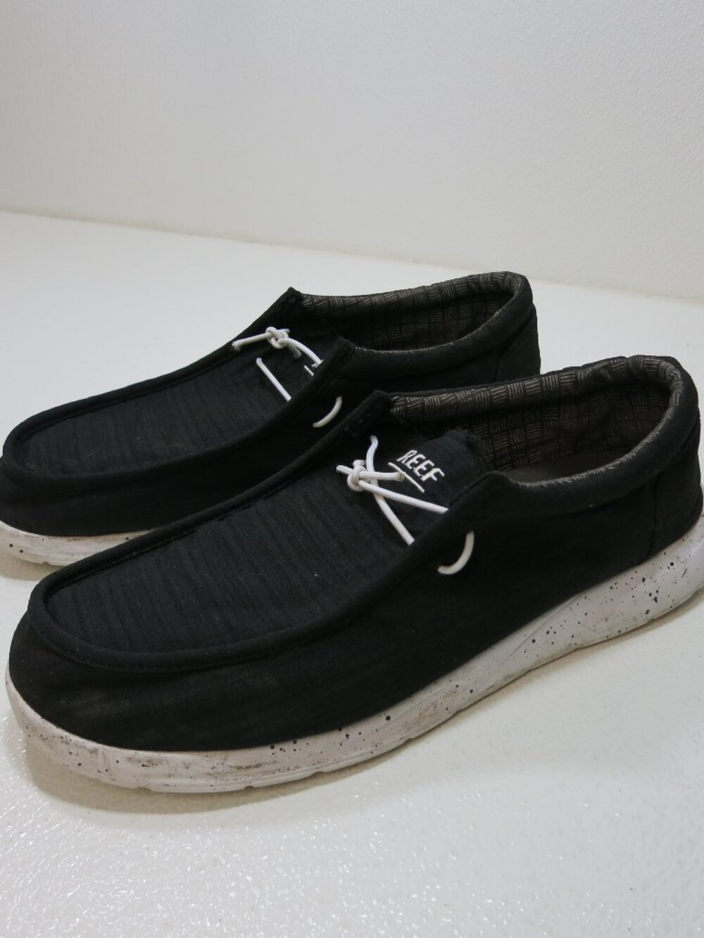 Reef Canvas Cloth Casual Comfort Boat Shoes Men's Nautical Beach Footwear 11